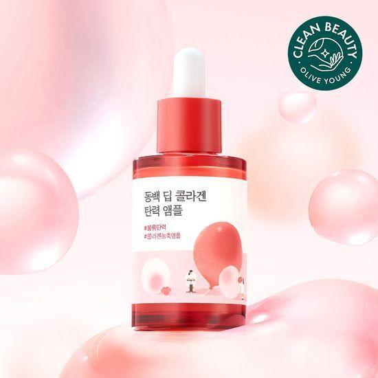 [NEW] 라운드랩 동백 딥 콜라겐 탄력 앰플 30ml