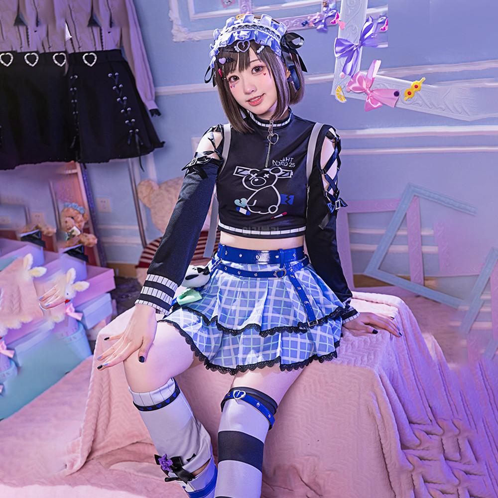 프로젝트 세카이 프세카 코스프레 시노노메 에나 코스프레 의상 니고 아이난데스 유닛복