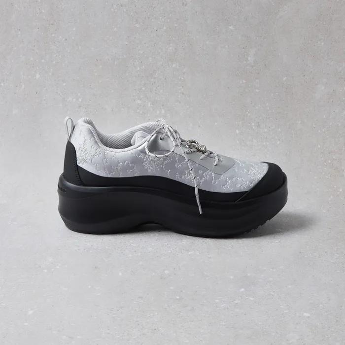 Fev Foil platform sneakers(silver) DE4DA25511SVX