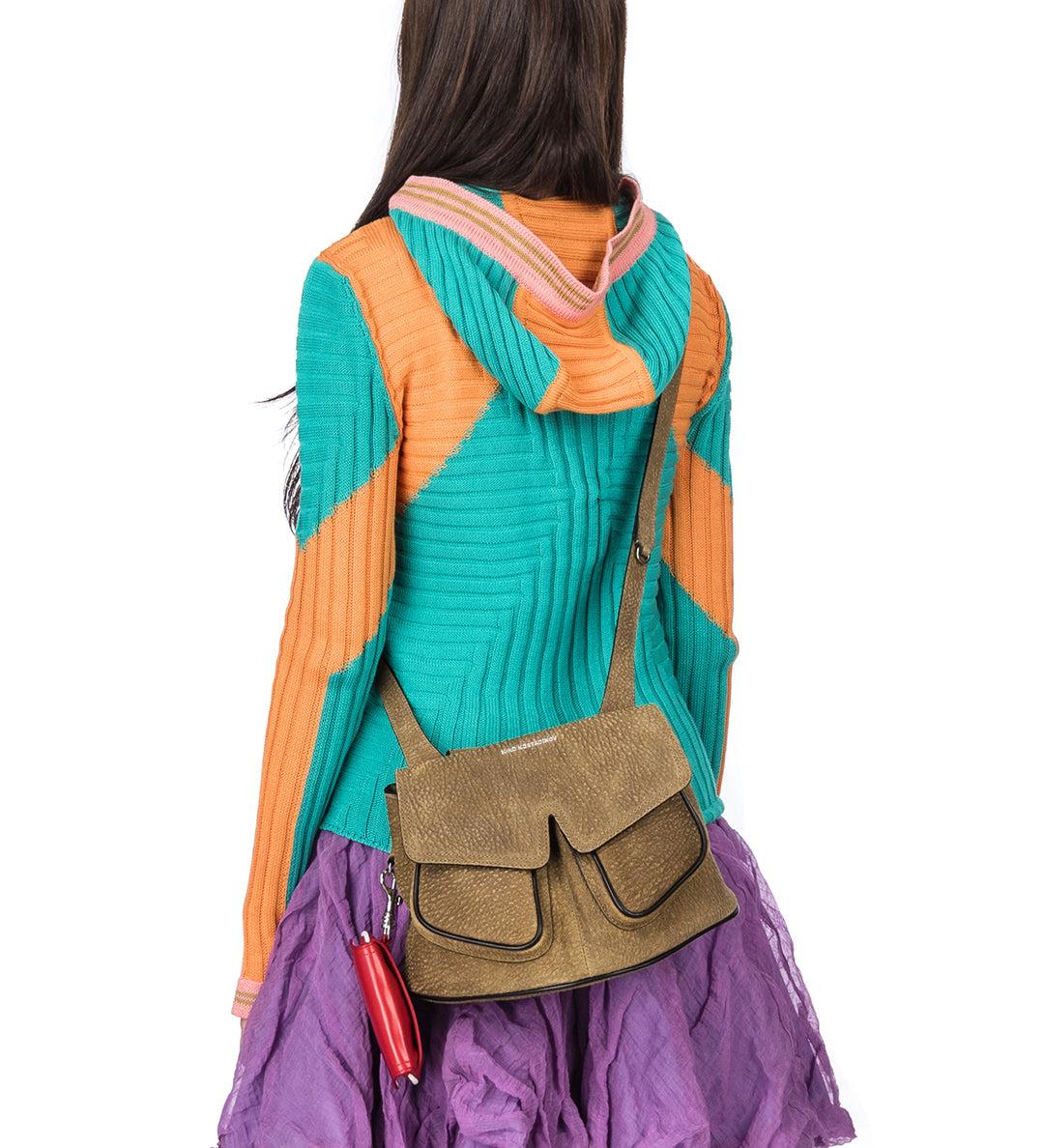 PETITE MEZULARI BAG BURNT BROWN - OS