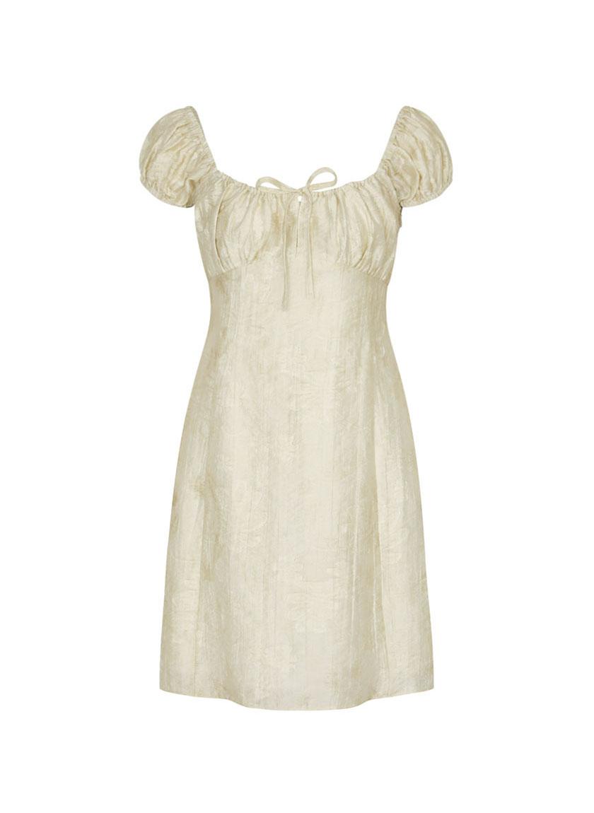Muddy Baby Dress (Light Beige)