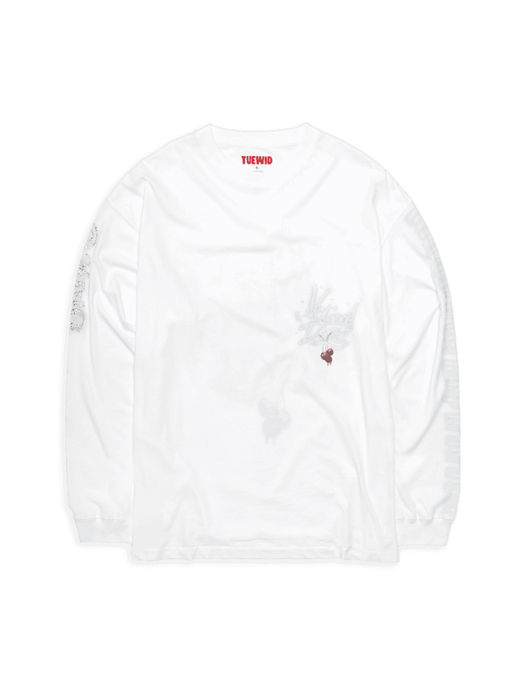 Tuewid No good deed cherry ver.2 longsleeve t-shirts