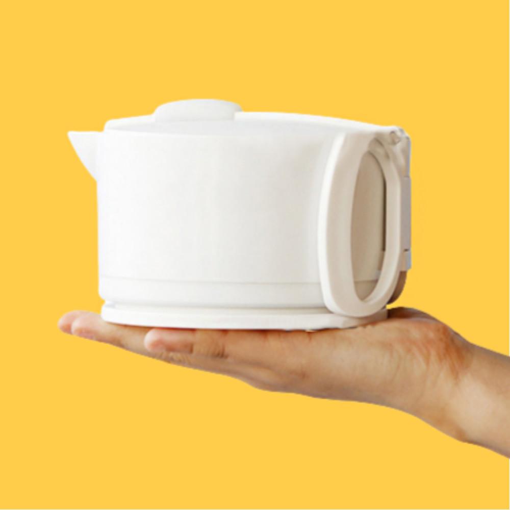 휴대용 전기포트 접이식 여행용 캠핑용 커피 미니 분유포트 저부바