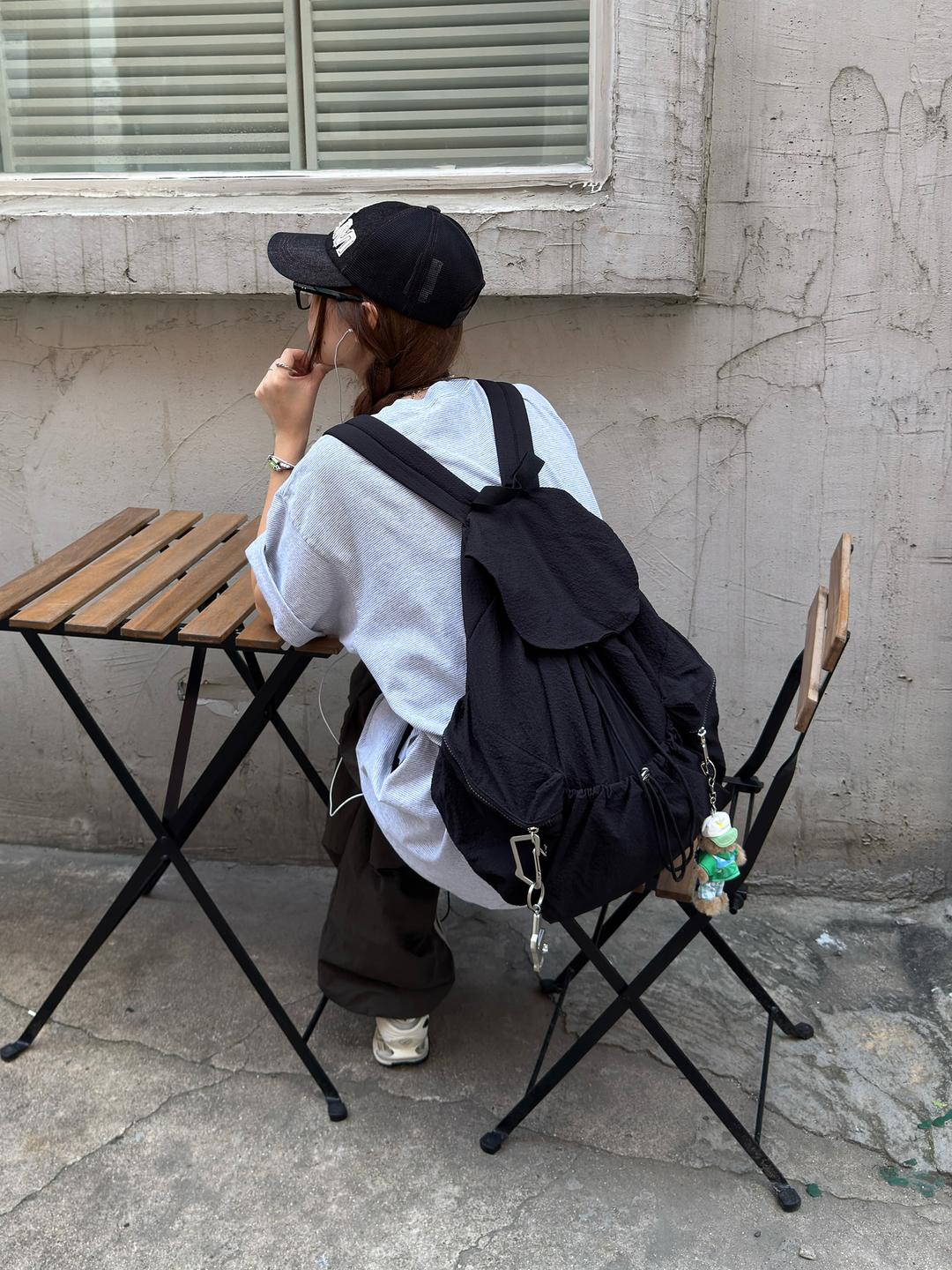 빅 사이즈 라이트 루즈 백팩 2colors