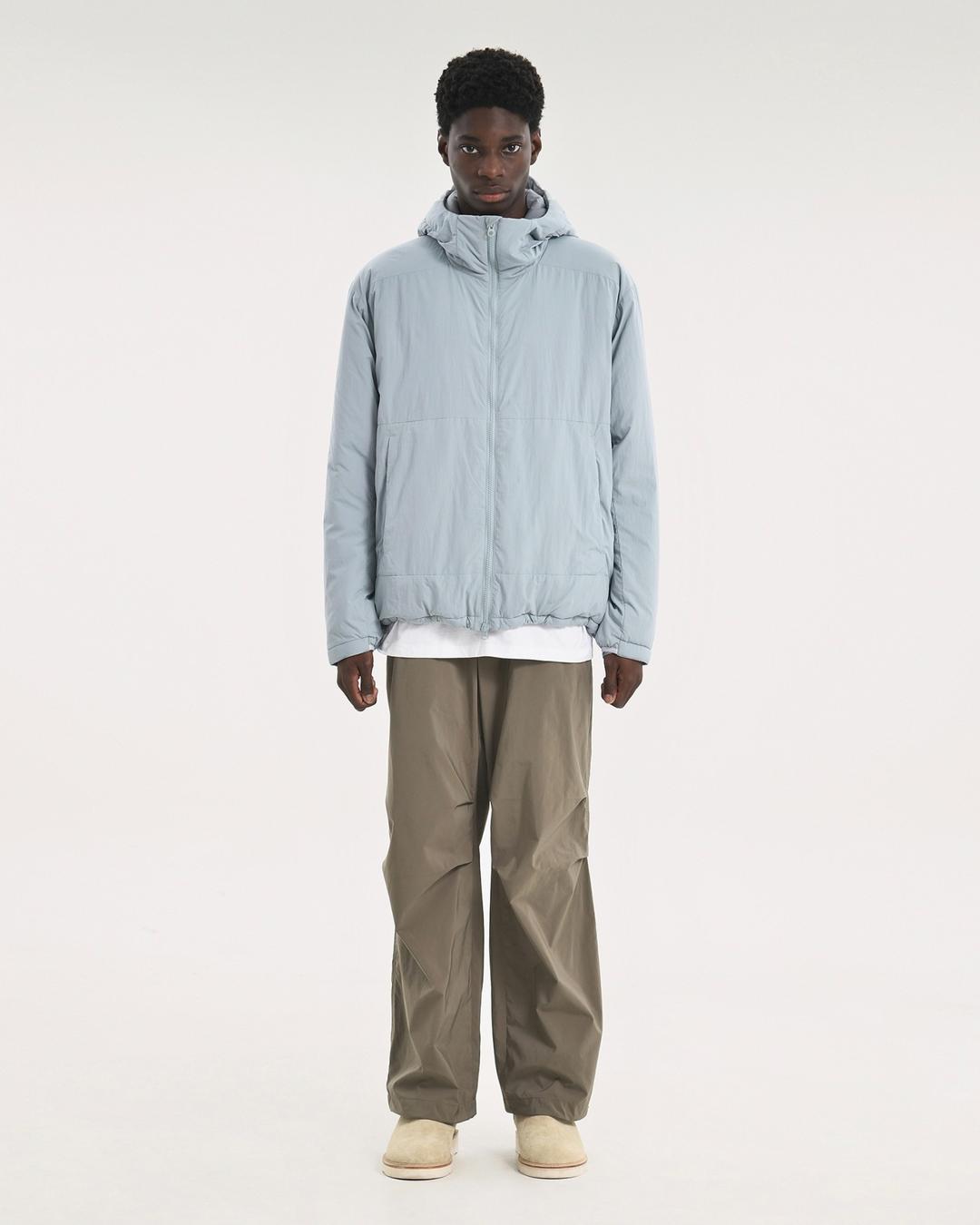 Light Hooded Jacket, Light Grey