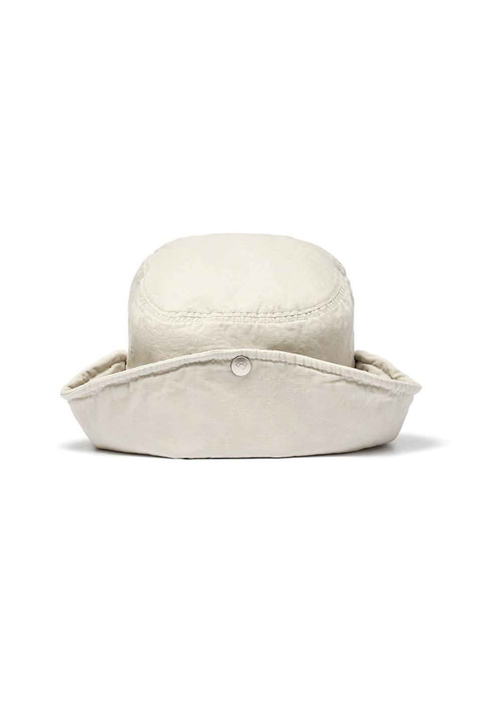 FOLDABLE WIDE BRIM HAT, BEIGE