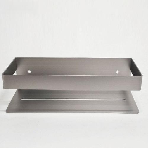 무광 욕실 샴푸선반 일자 바스켓선반