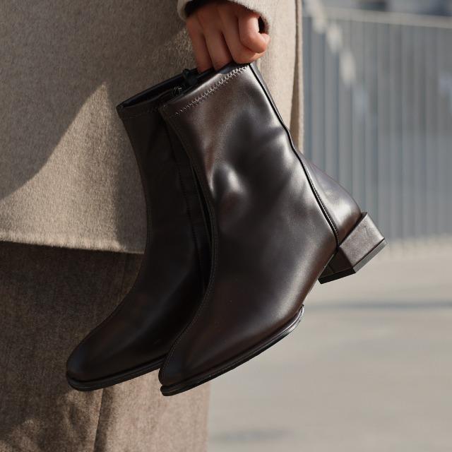 시에나 스판 앵클부츠 (3 / 5cm)