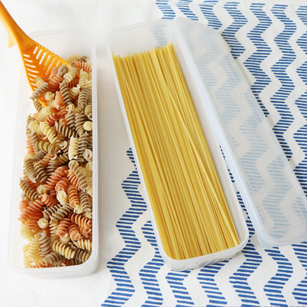 파스타 국수 대파 스파게티 면 보관 용기 밀폐 통