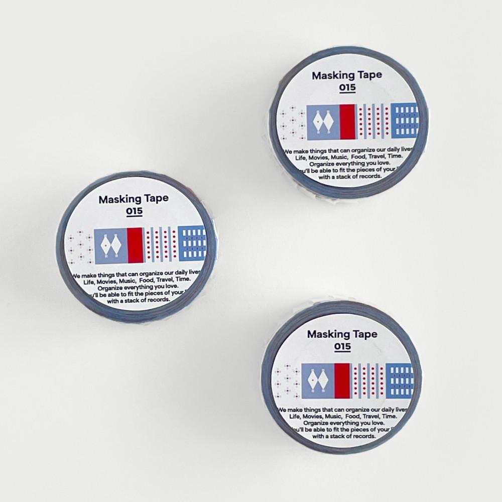 masking tape 015 컬러 패턴 다꾸 마테 데코테이프 마스킹테이프