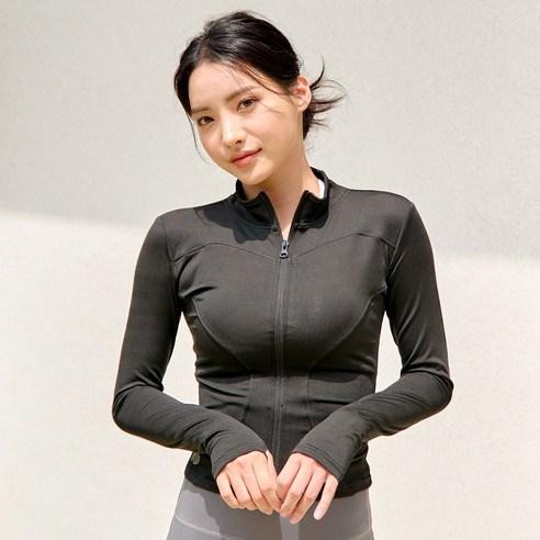 SABU 여성용 요가 필라테스 크롭 집업 자켓 - 트랙탑/후드집업 | 쿠팡