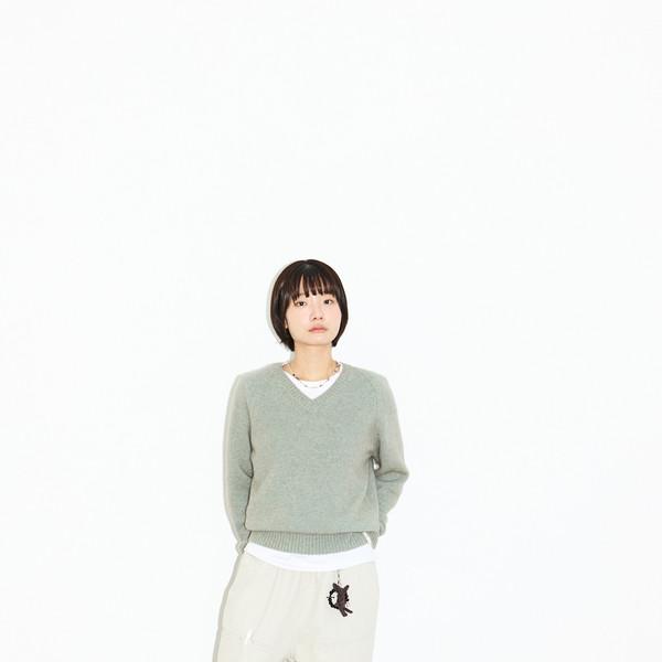 Double knee pants / Cream