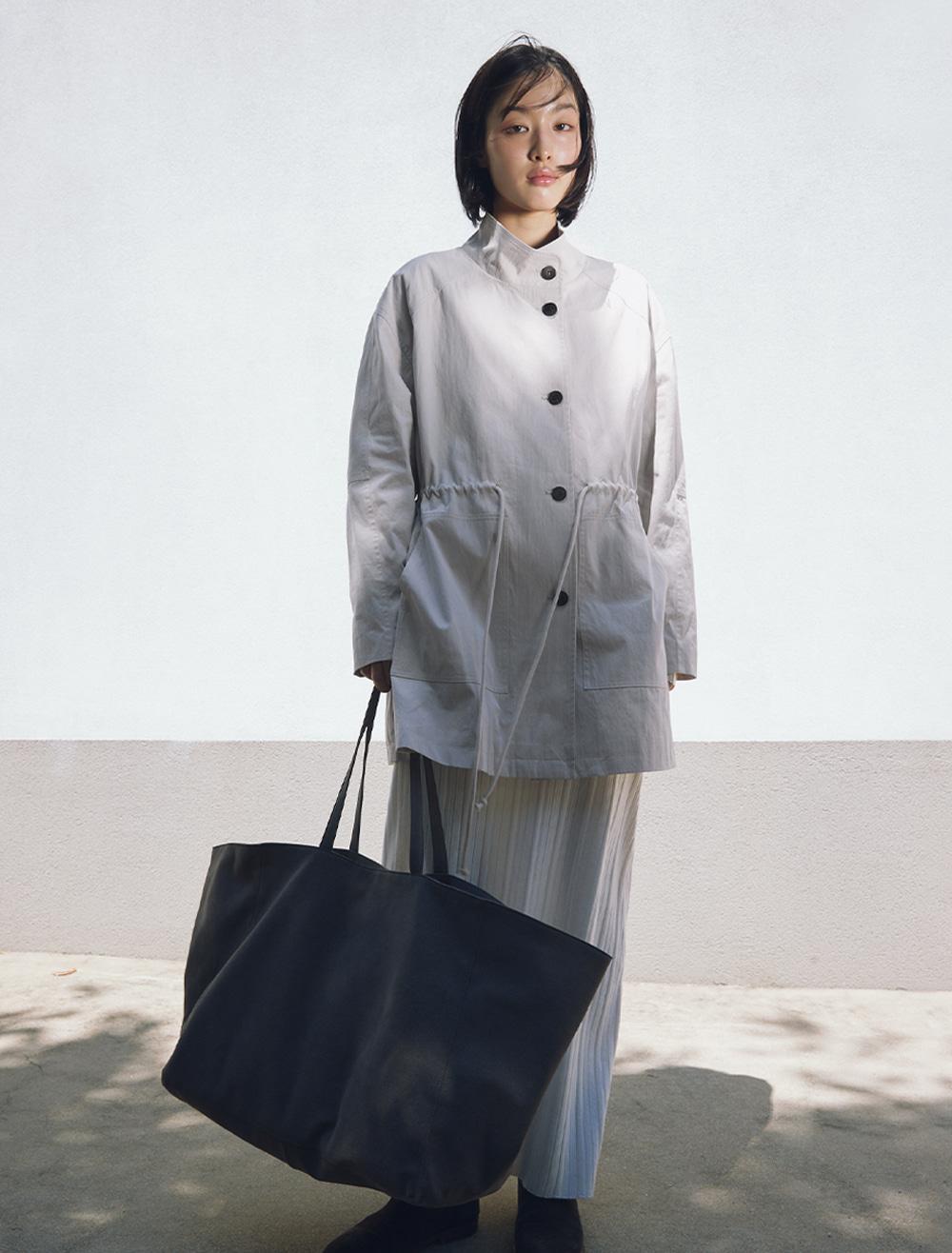 SUEDE URBAN BAG [CHARCOAL]