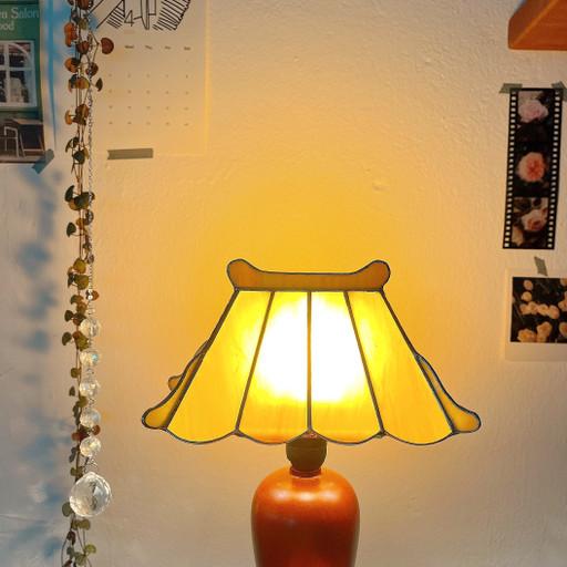 스테인드글라스조명 빈티지 미니 고궁 스탠드 램프