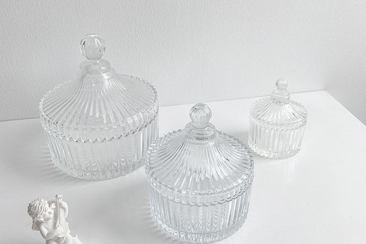 크리스탈 줄무늬 다용도 악세서리 보관함