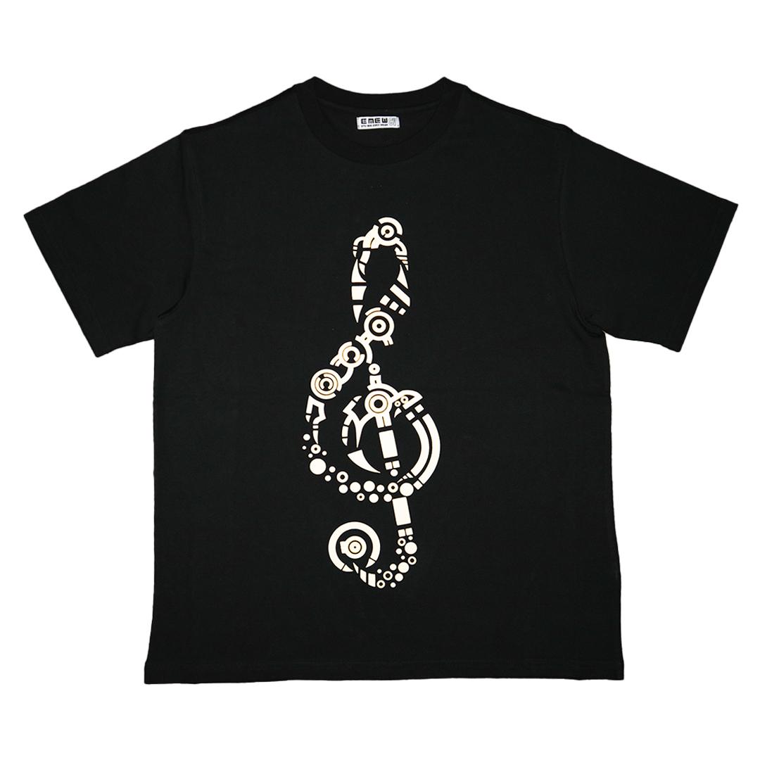 CL3f  t-shirt  /  Black notes