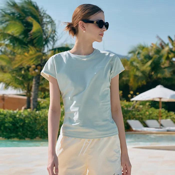 Cap Sleeve Rash Guard[LMBCSW225]-4color