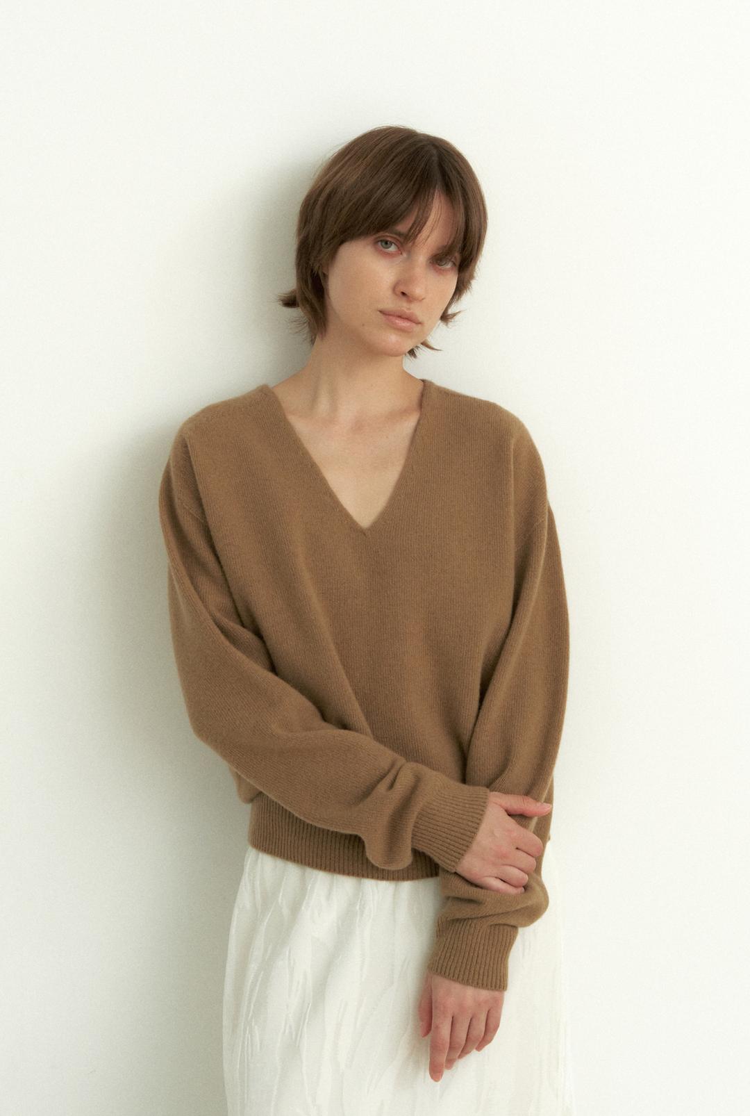 LIMETTE SWEATER ( CARAMEL )
