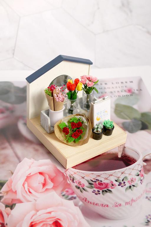 [미니어처명함꽂이] 꽃집