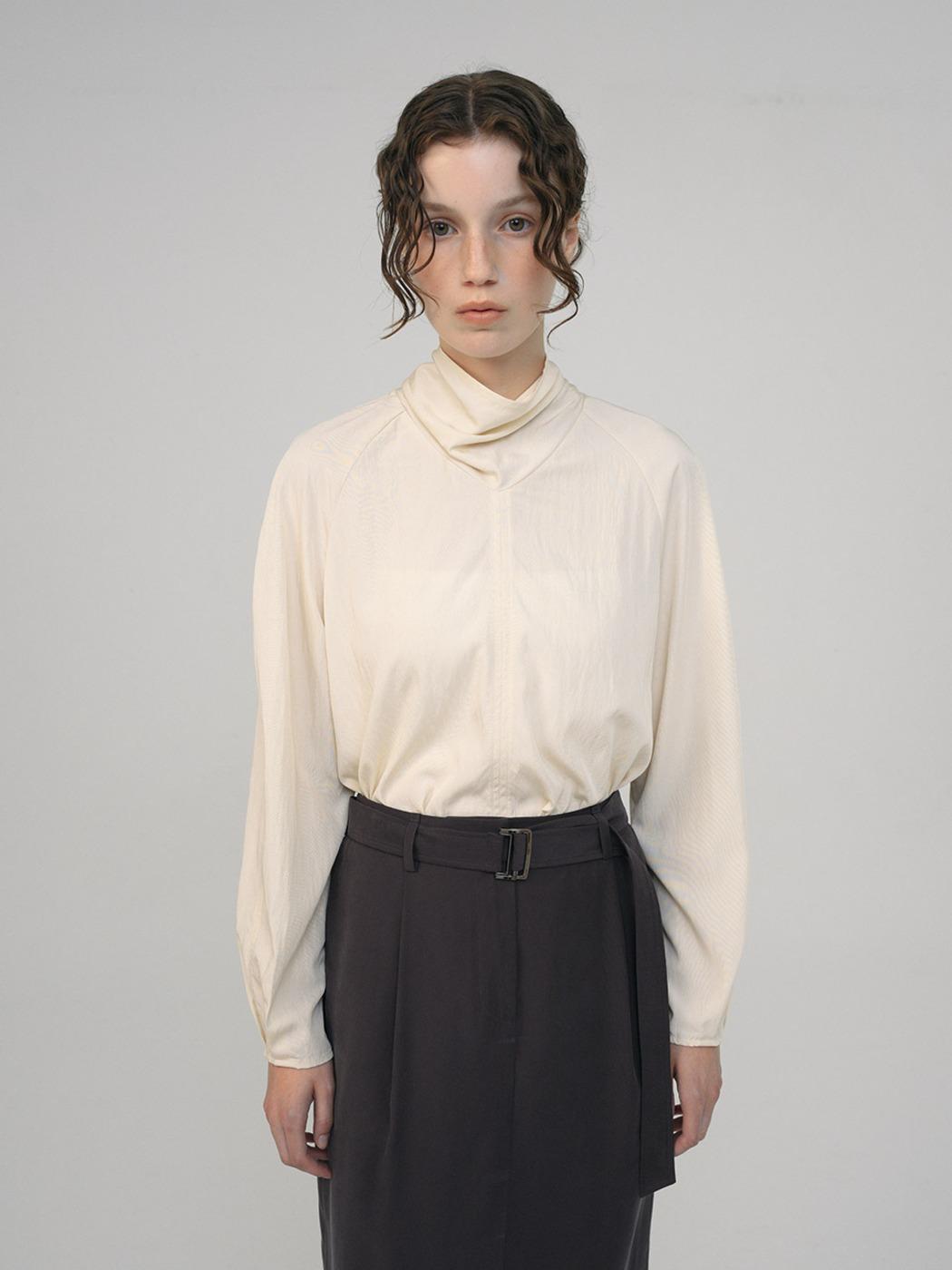 [유튜버PICK]Scarf Tie Blouse (2color)