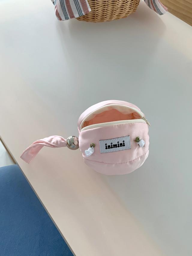inimini 'O\' pouch pink flower
