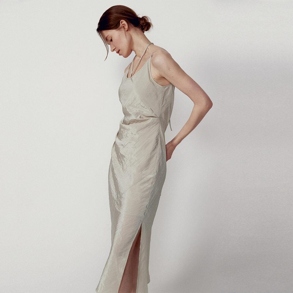 String Slip Dress KW4SO3100_46