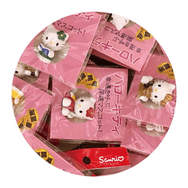 헬로키티 랜덤 행운 미니 마스코트 피규어