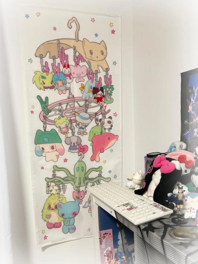 [ Sunonebird ] 인형 빨래 패브릭 포스터