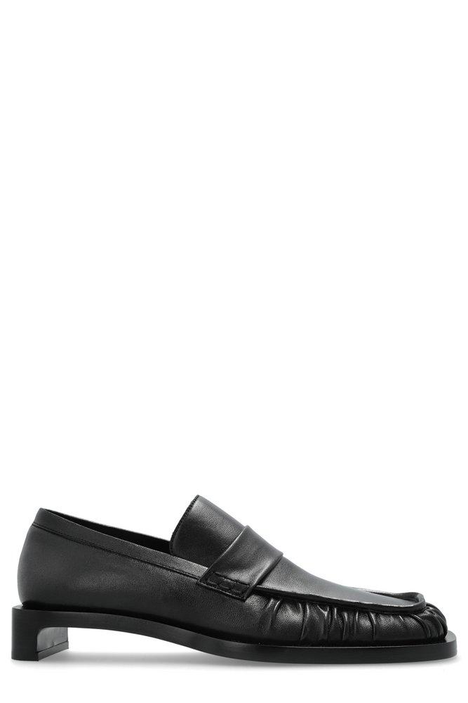 Jil Sander Square Toe Loafers
