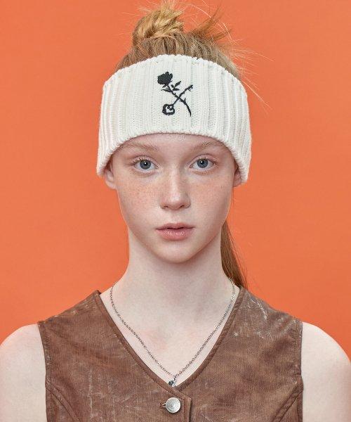 로즈 헤어밴드 / 아이보리