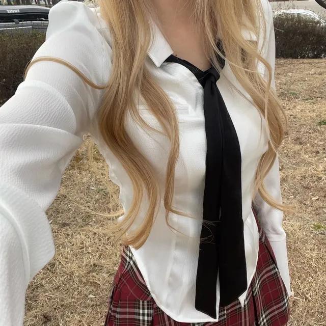 black tie white shirt