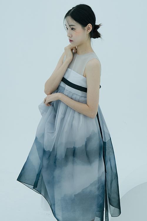 산수화 원피스