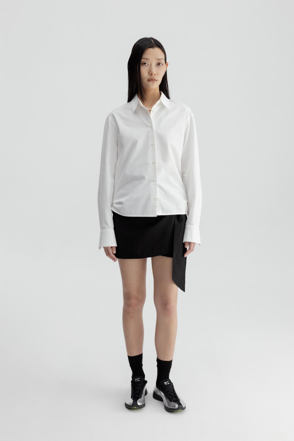 RIPPLE FLEXI WRAP TOP & SKIRT (BLACK)