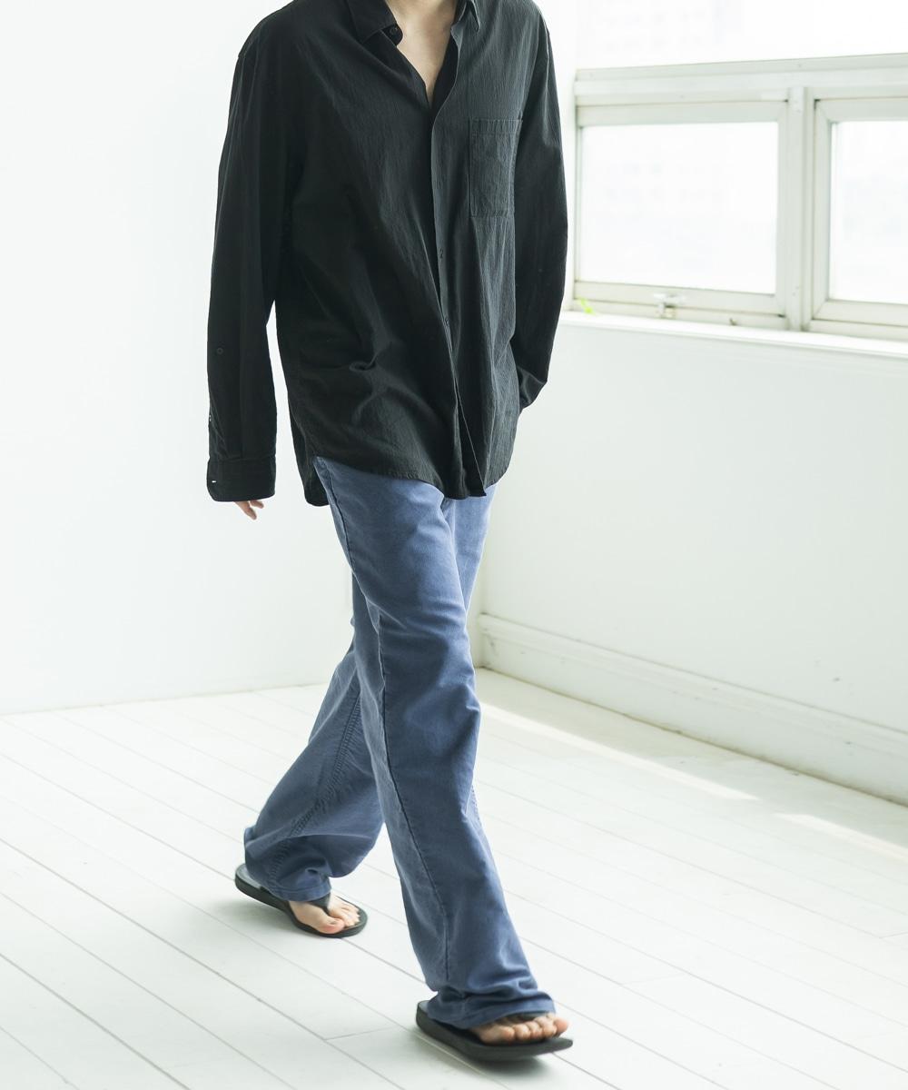 파세르 Moleskin Cotton Denim FADE BLUE