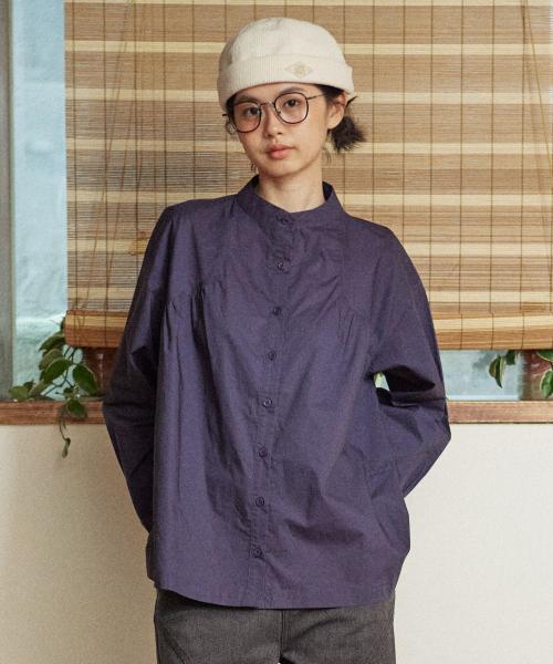 W HENRRY COTTON SHIRT [INDIGO BLUE]