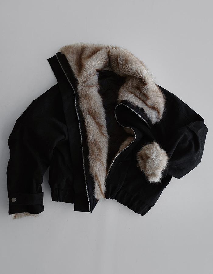 무드코튼퍼자켓