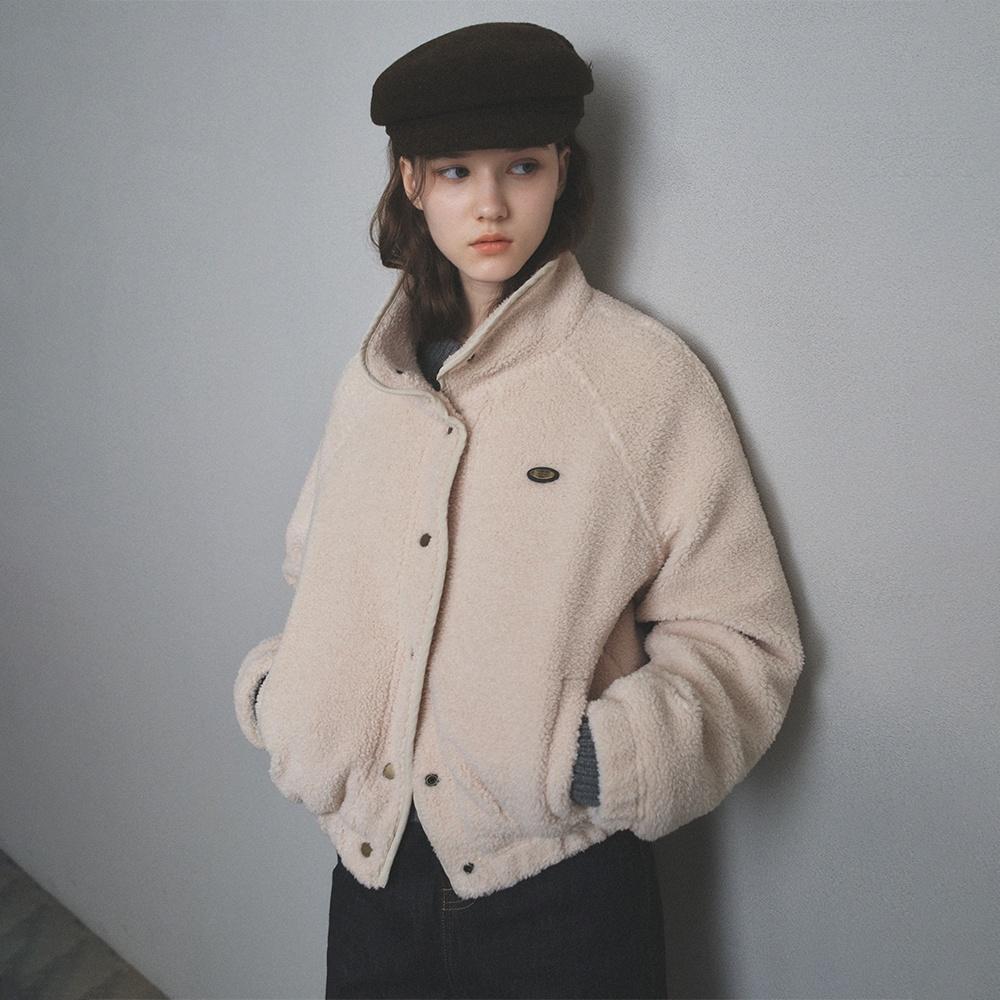 콤피 플리스 자켓_Butter Cream