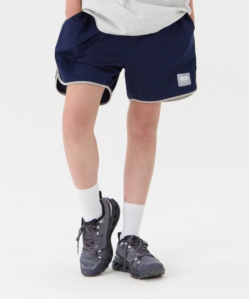 메쉬 링거 쇼츠 네이비