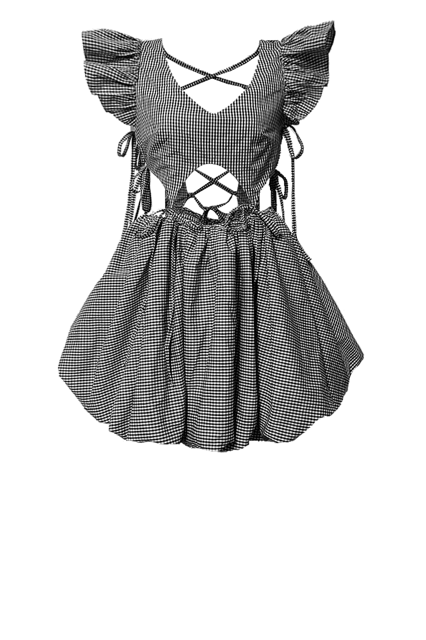 Iris Dress - XXS / Classic Gingham