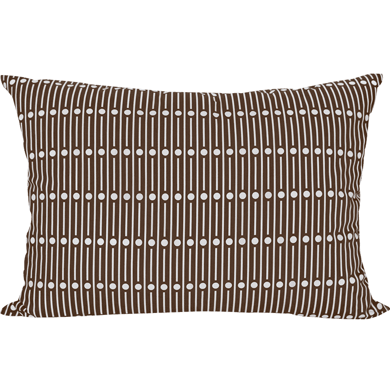 Miller Reverse Brown Pillowcase 밀러 리버스 브라운 베개 커버