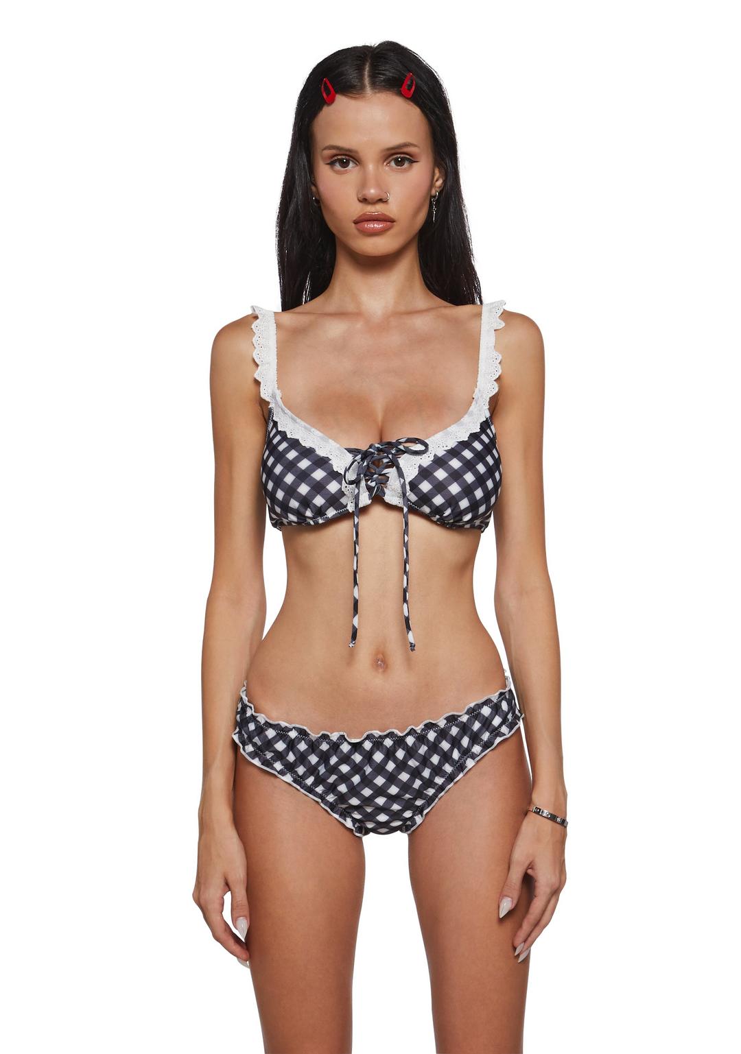 Swim Spot Bikini Set - BLACK / LARGE