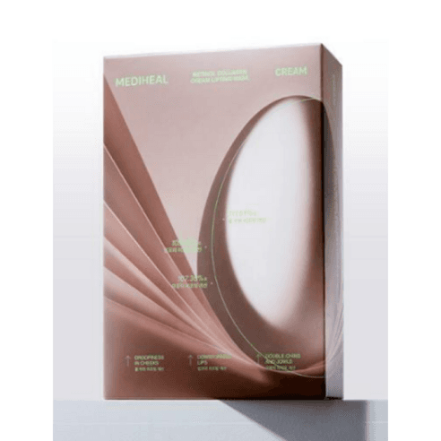 [본사정품] 한혜진Pick 메디힐 레티놀 콜라겐 윤곽 크림 마스크 턱밑살 리프팅 팩, 4개입, 1개 - 여성스킨케어 | 쿠팡