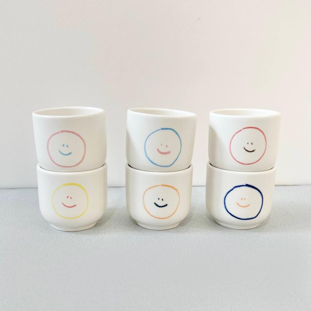 [potteryC] 스마일 소주잔  6 color