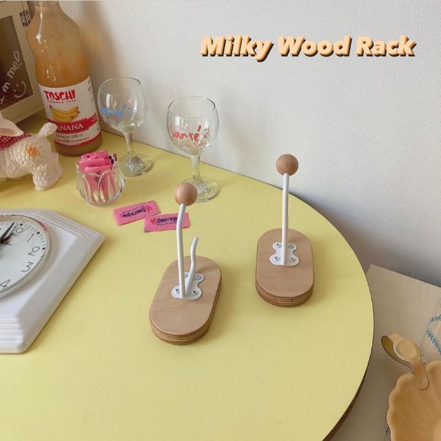 밀키 우드랙 (Milky wood Rack)