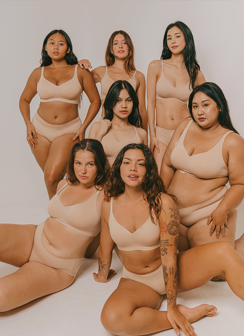 50 엘라스틱 가슴휴가 심리스 브라