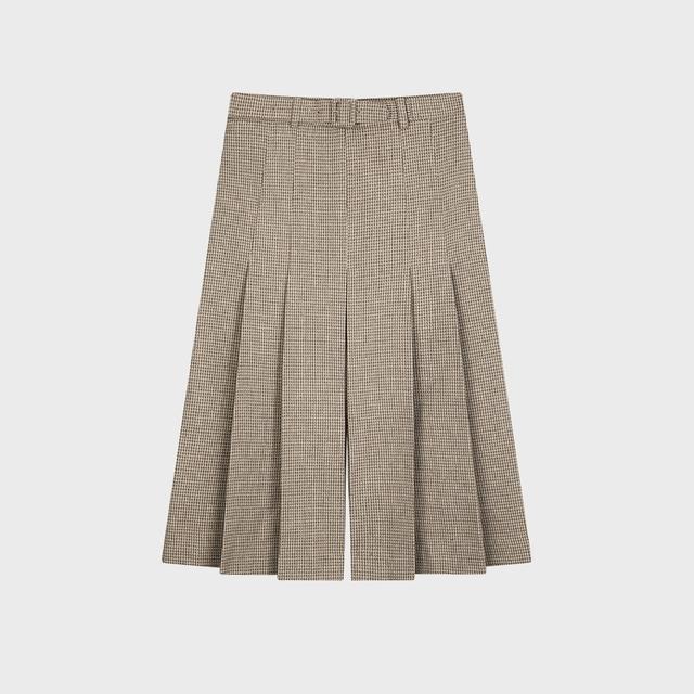 23FW CARMIT SKIRT (BROWN)