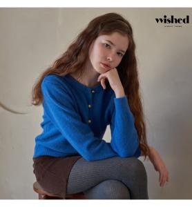 [시즌오프] 비스코스 버튼 캐쥬얼 데일리 니트 가디건 (WIBCCD020)