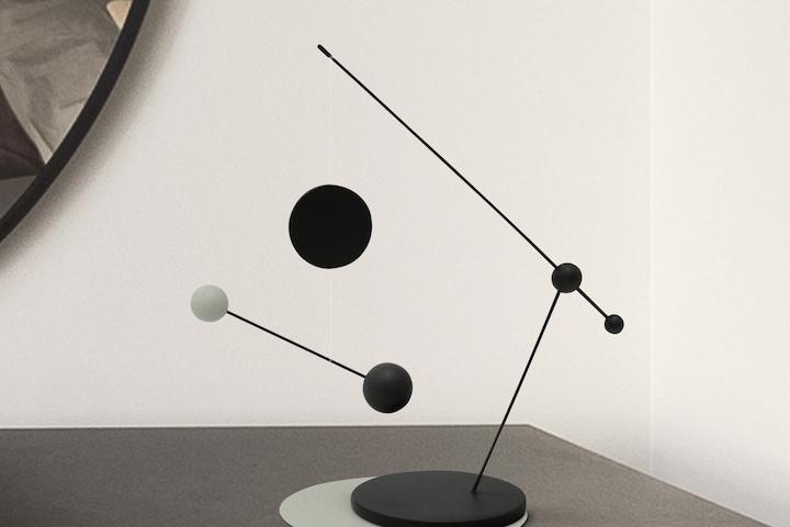 플랜츠 디자인 인테리어 스탠딩 모빌 (4color)