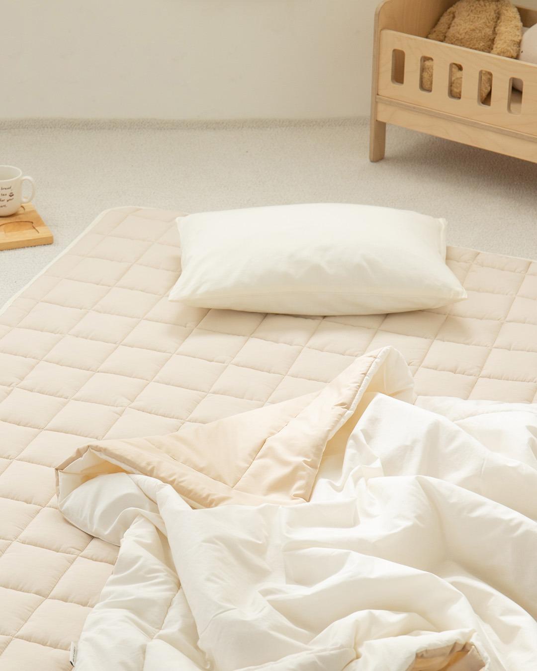 단잠 순면 컴팩트 낮잠패드 2color (고정끈포함)