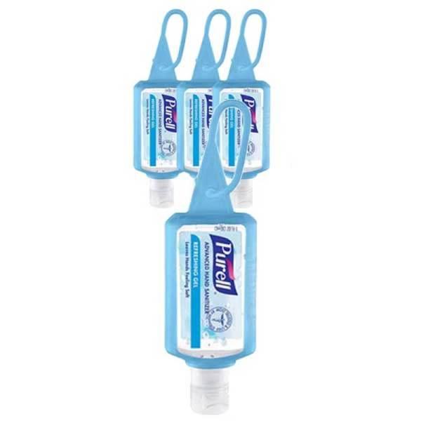 퓨렐 휴대용 손소독제 젤리랩 30ml 4개(색상랜덤)